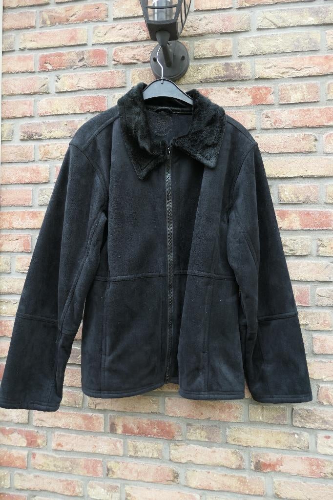 Mooie zwarte gevoerde Canda damesjas maat 42, Kleding | Dames, Zwart, Maat 42/44 (L), Ophalen of Verzenden, Zo goed als nieuw