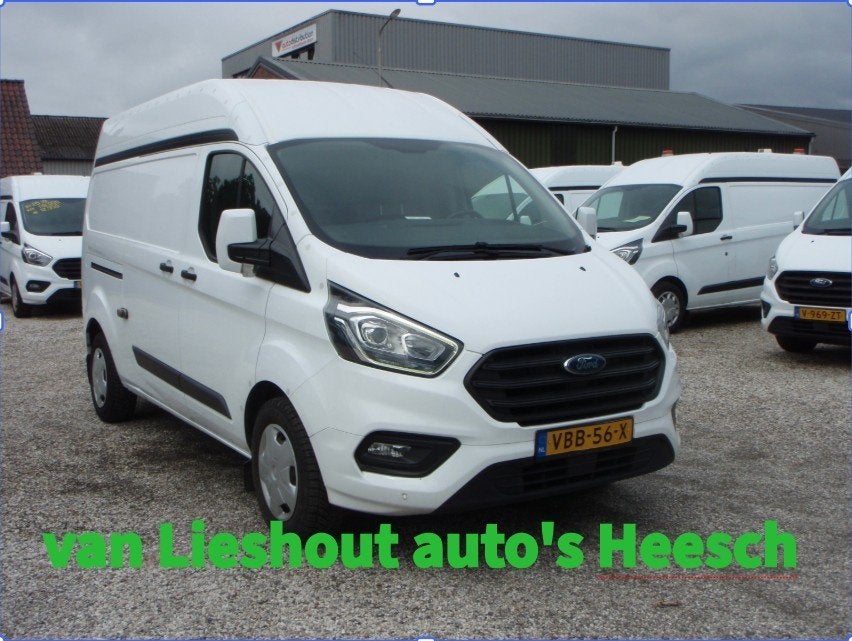 Ford Transit Custom 320 L2H2 Trend nette auto 153225 km bj 1, Auto's, 4 cilinders, Wit, Origineel Nederlands, Bedrijf