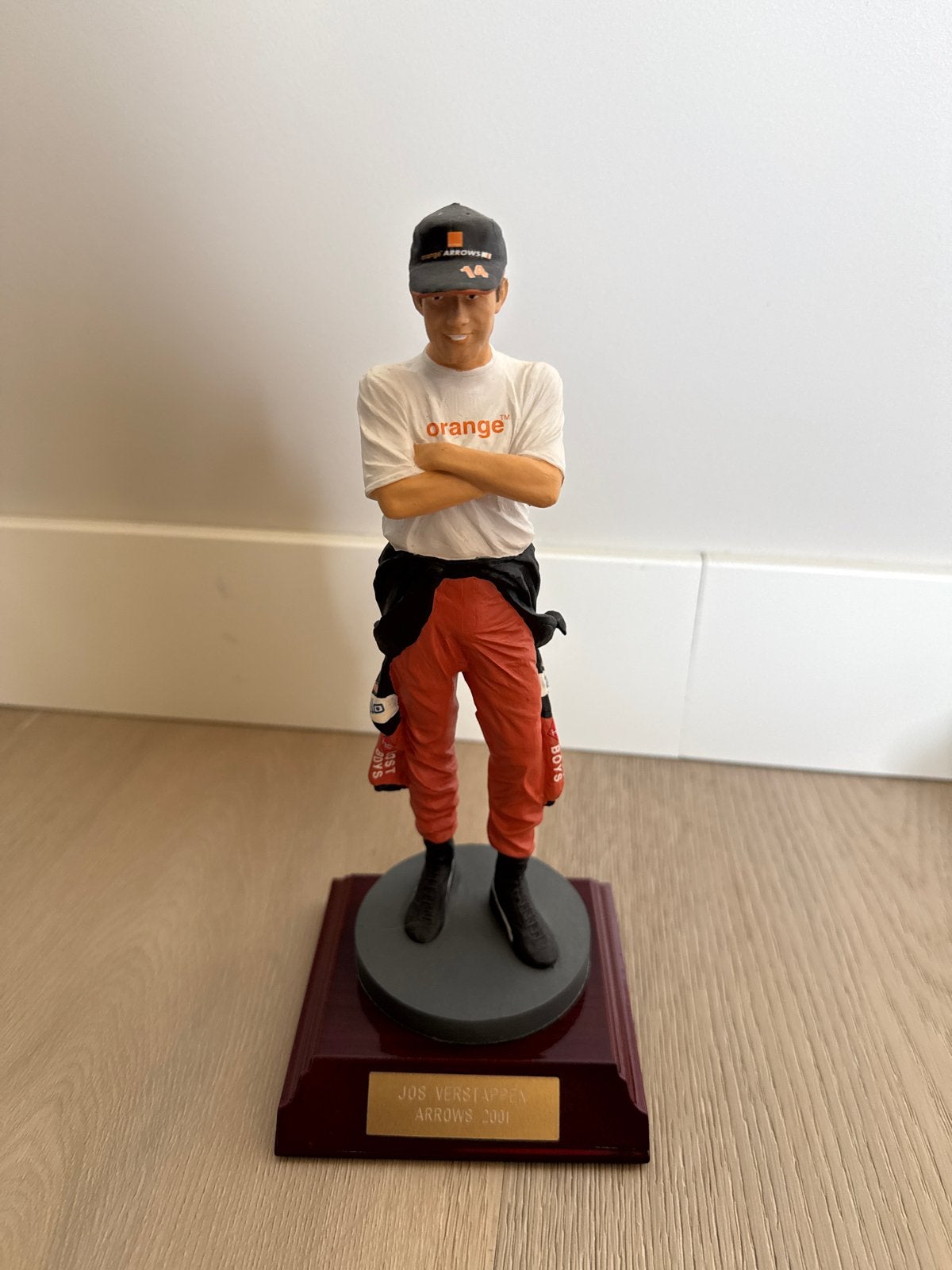 Jos Verstappen Arrows 2001 Limited Edition Beeldje, Ophalen of Verzenden, Zo goed als nieuw