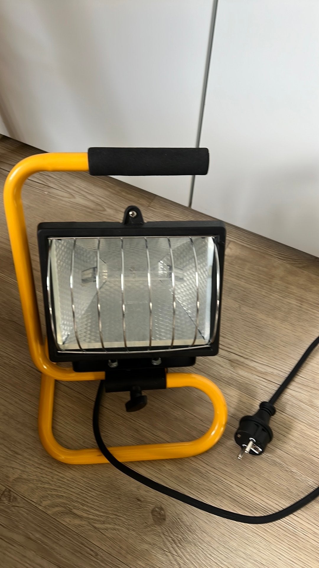 Bouwlamp halogeen handson, Ophalen, Zo goed als nieuw, 500 watt of meer