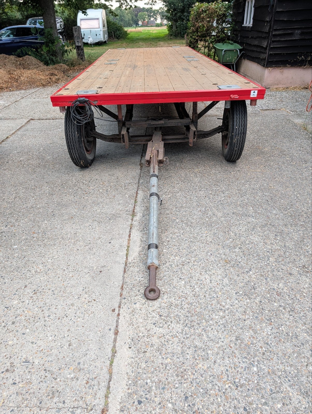 Robuuste landbouwwagen - Ideaal voor kleine en grote balen, Ophalen, Akkerbouw, Transport