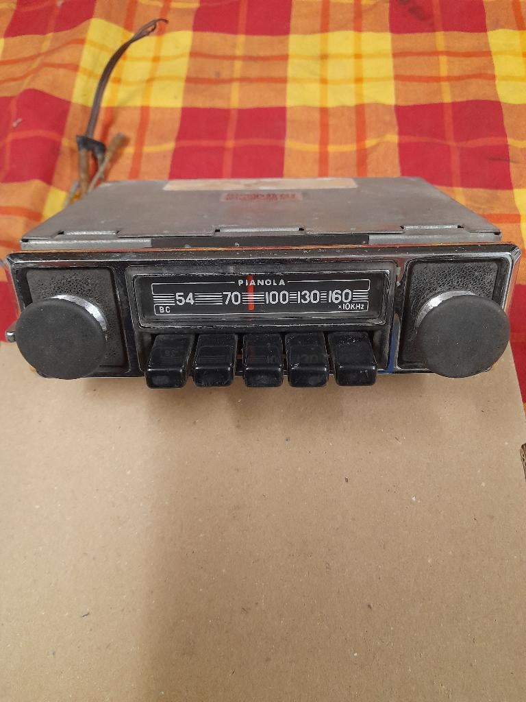 Pianola autoradio SR-250, Ophalen of Verzenden, Gebruikt