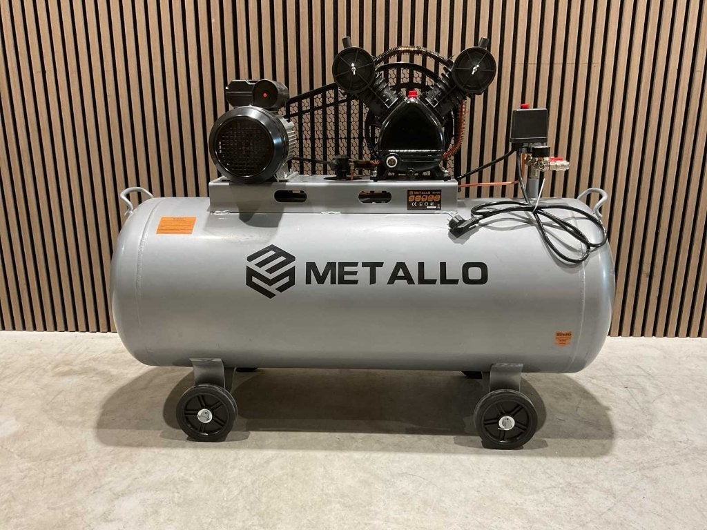Metallo META-AC200L luchtcompressor nieuw in kist ‼️, Ophalen, Nieuw, 200 tot 400 liter/min, Mobiel