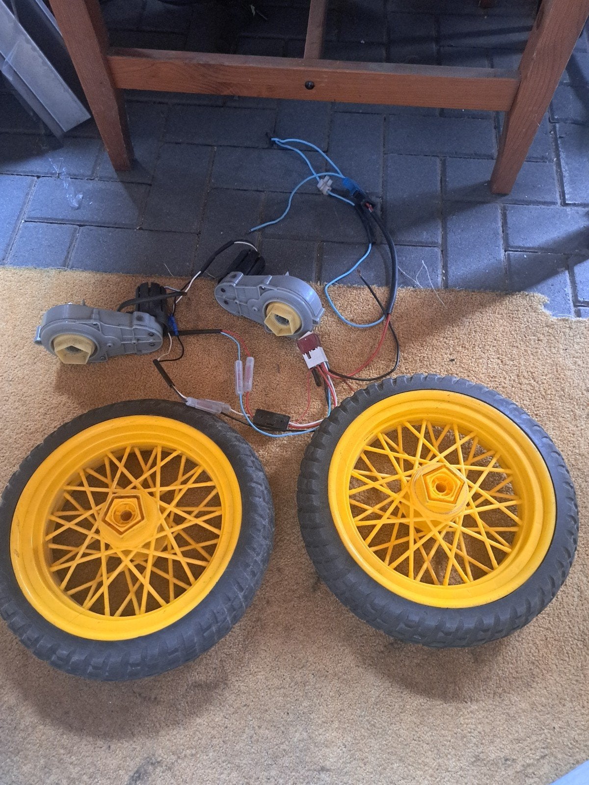 electro motors met wielen, Ophalen of Verzenden, Overige merken