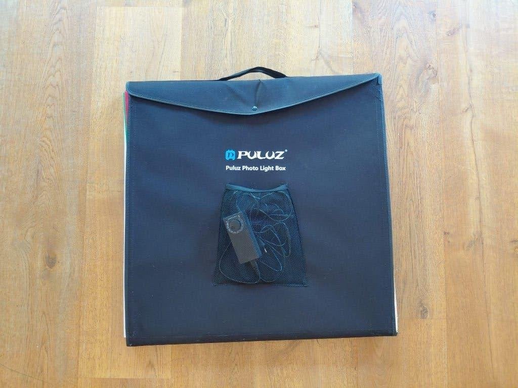 PULUZ Professionele Fotostudio Box 60x60cm Complete set, Opvouwbaar, Complete fotostudio, Ophalen of Verzenden, Zo goed als nieuw