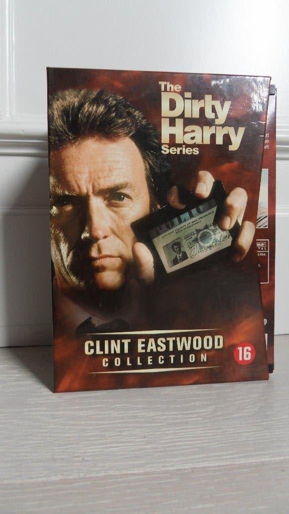 DVD box : Clint Eastwood Collection 5 dvd's, 1960 tot 1980, Gebruikt, Nederlands, Ophalen of Verzenden