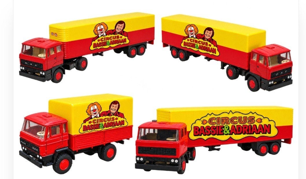stickers om circus bassie en adriaan wagens te maken, Ophalen of Verzenden, Nieuw