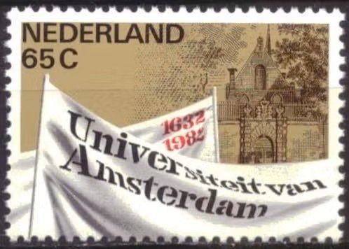 Nederland 1982 - nvph1260 -  Universiteit Amsterdam, Postzegels en Munten, Postzegels | Nederland, Ophalen of Verzenden, Na 1940