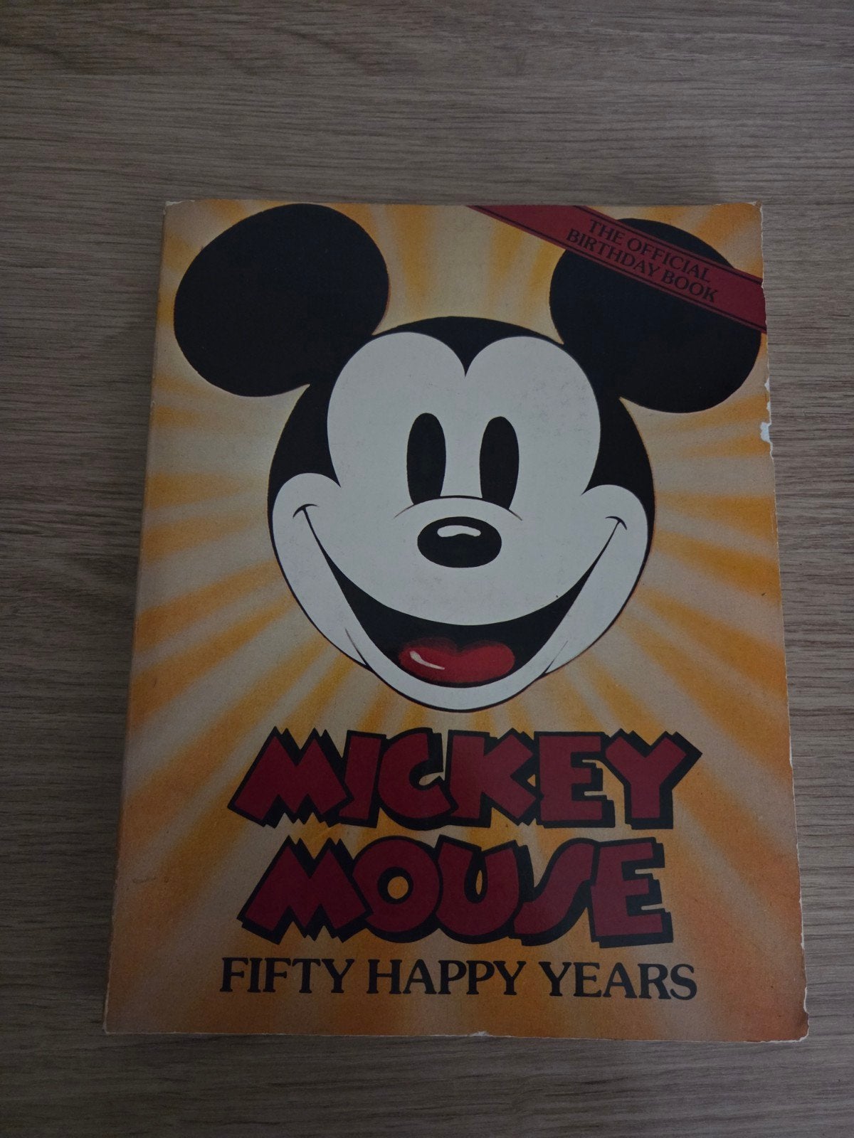 mickey mouse 50jaar stripboek, Ophalen of Verzenden, Mickey Mouse, Beeldje of Figuurtje