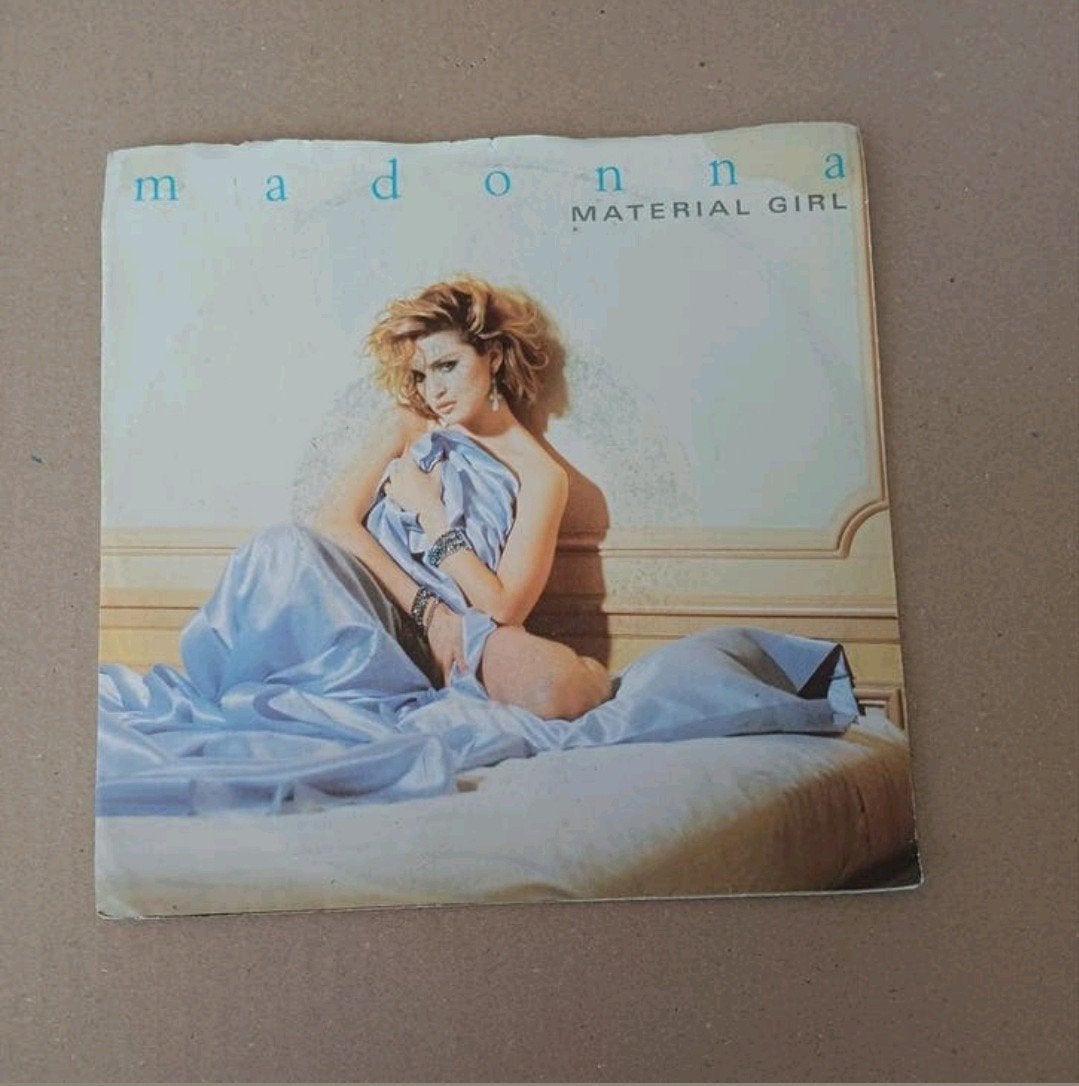 Madonna - Material Girl, Cd's en Dvd's, Gebruikt, 7 inch, Ophalen of Verzenden, Pop