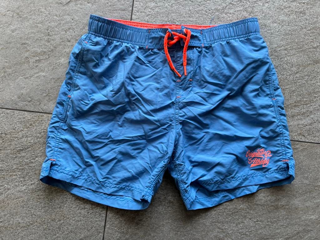 Mooie blauwe petrol zwemshort maat m, Ophalen of Verzenden, Maat 48/50 (M), Blauw