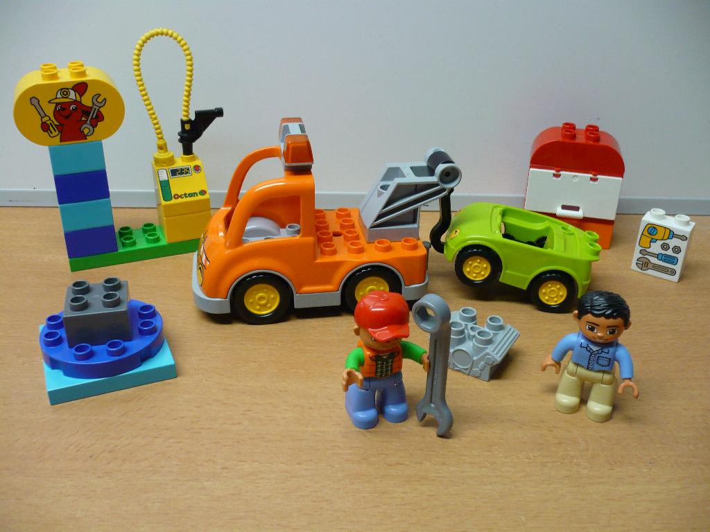 Lego/ Duplo 10814 ** Sleepwagen **, Compleet, Ophalen of Verzenden, Zo goed als nieuw, Duplo