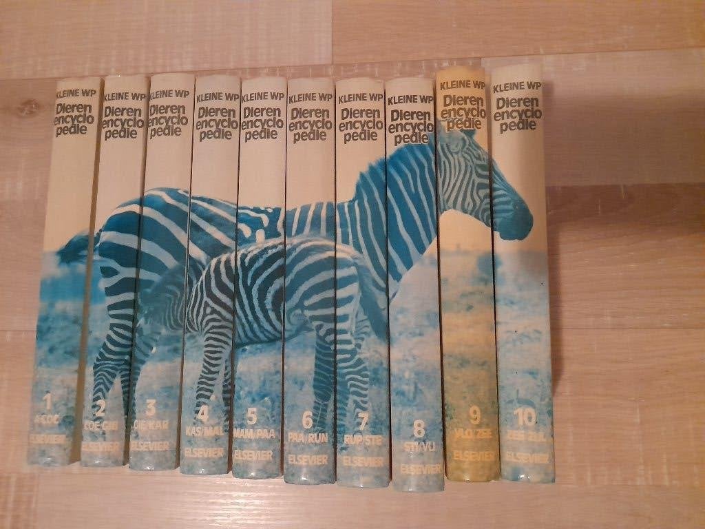 10 delige dieren encyclopedie, Boeken, Complete serie, Dieren, Elsevier, Ophalen