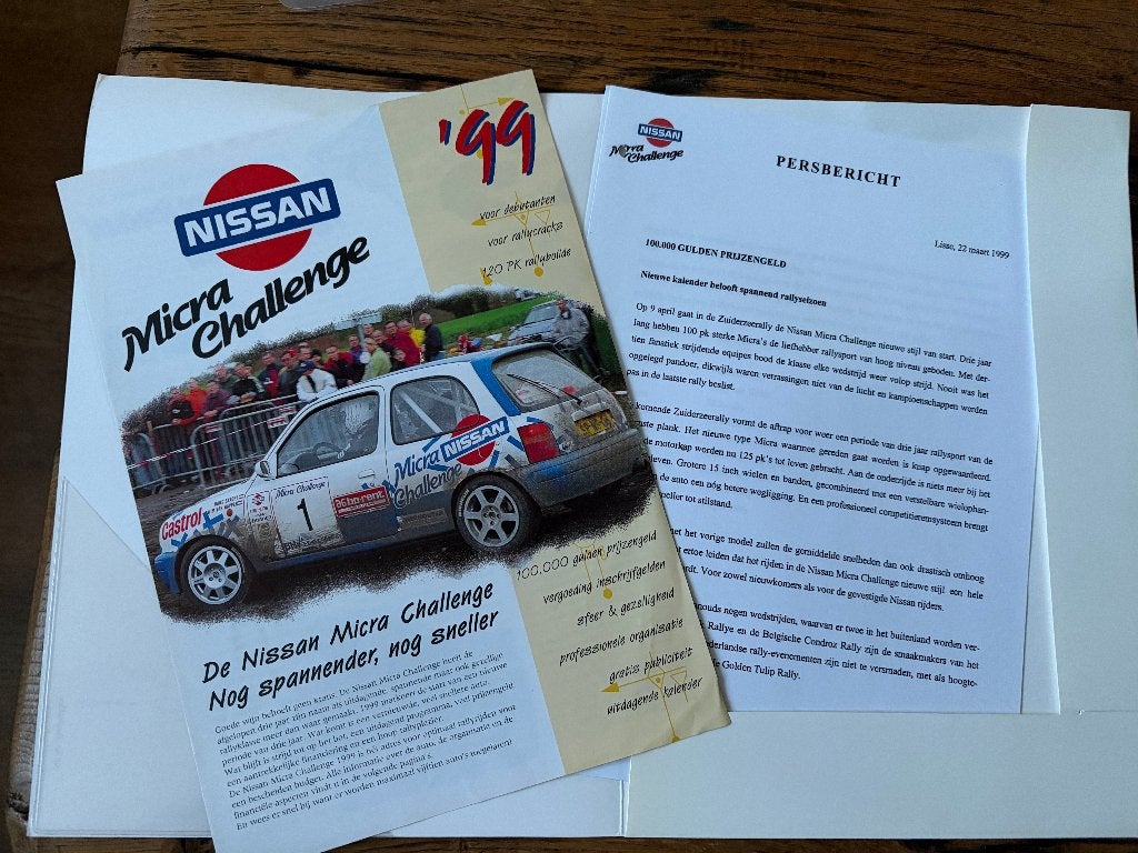 Nissan Micra Challenge 1999, Nieuw, Ophalen of Verzenden, Nissan, NISSAN