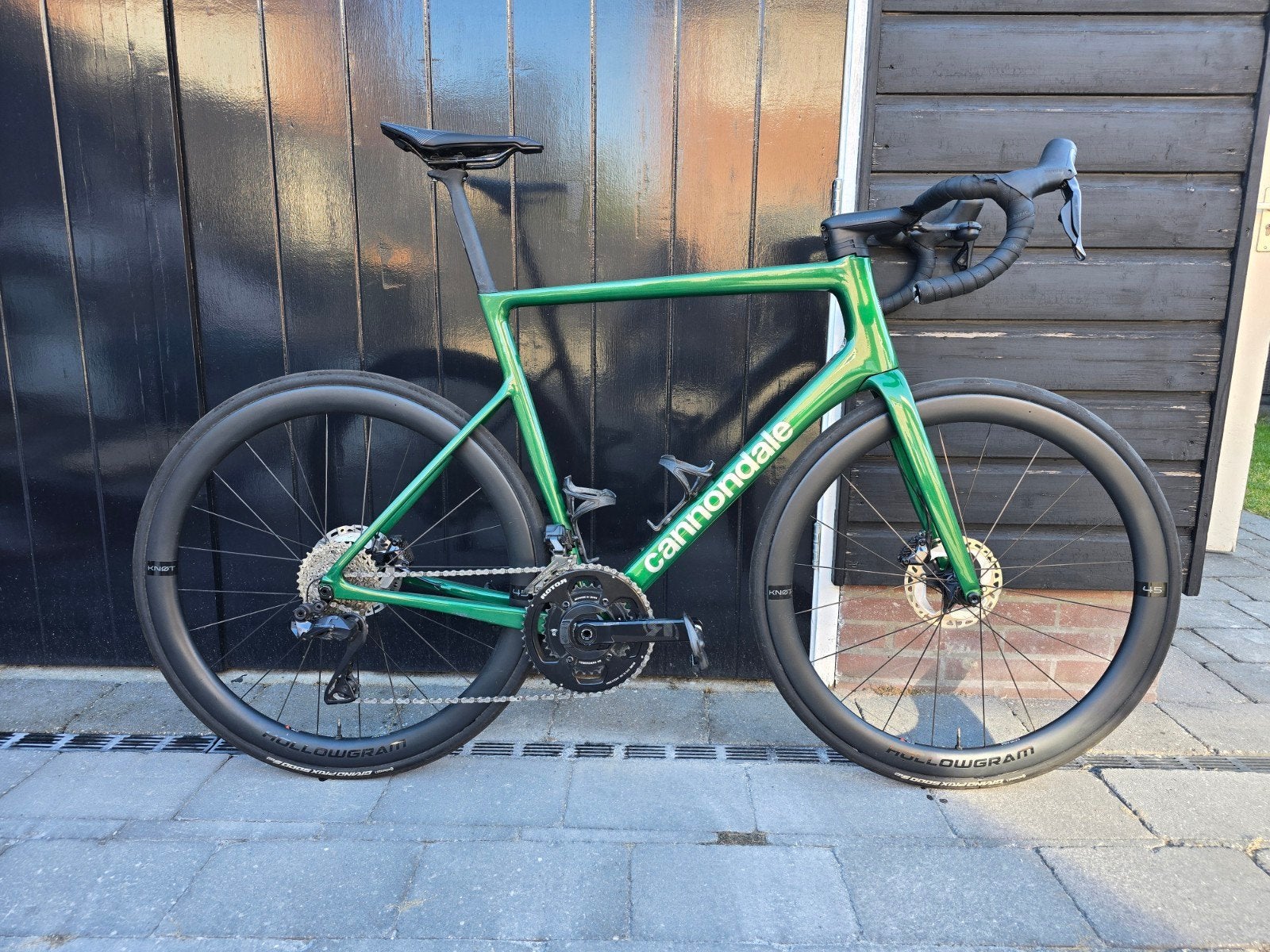 Cannondale Supersix Evo (S6) Metallic Groen Ultegra Di2, Fietsen en Brommers, Fietsen | Racefietsen, Carbon, Zo goed als nieuw