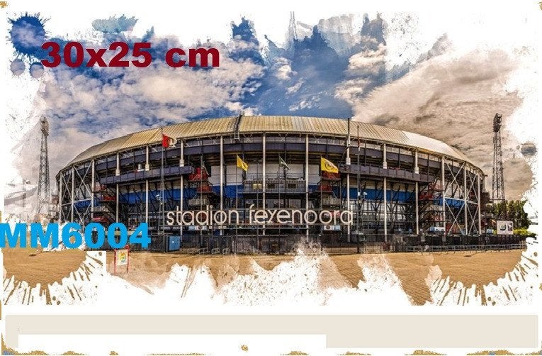 Feyenoord Muismat Maat: 30x25 cm Antislip, Verzenden, Overige typen, Nieuw, Www.thegallery16.nl