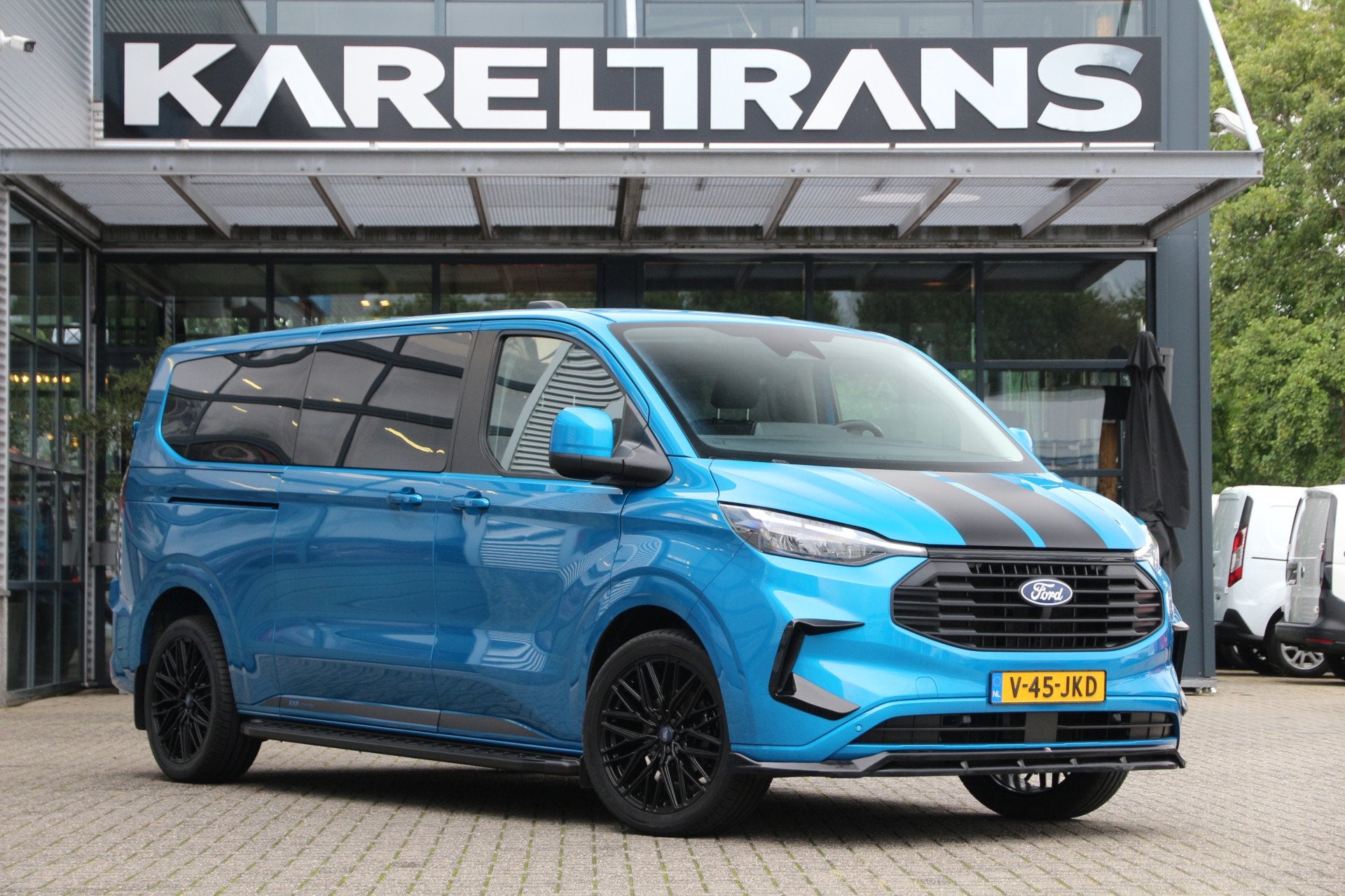 Ford Transit Custom 2.0 TDCI 136 | DC | 2x Schuifdeur | KAR-, Auto's, Voorwielaandrijving, Gebruikt, Euro 6, 4 cilinders