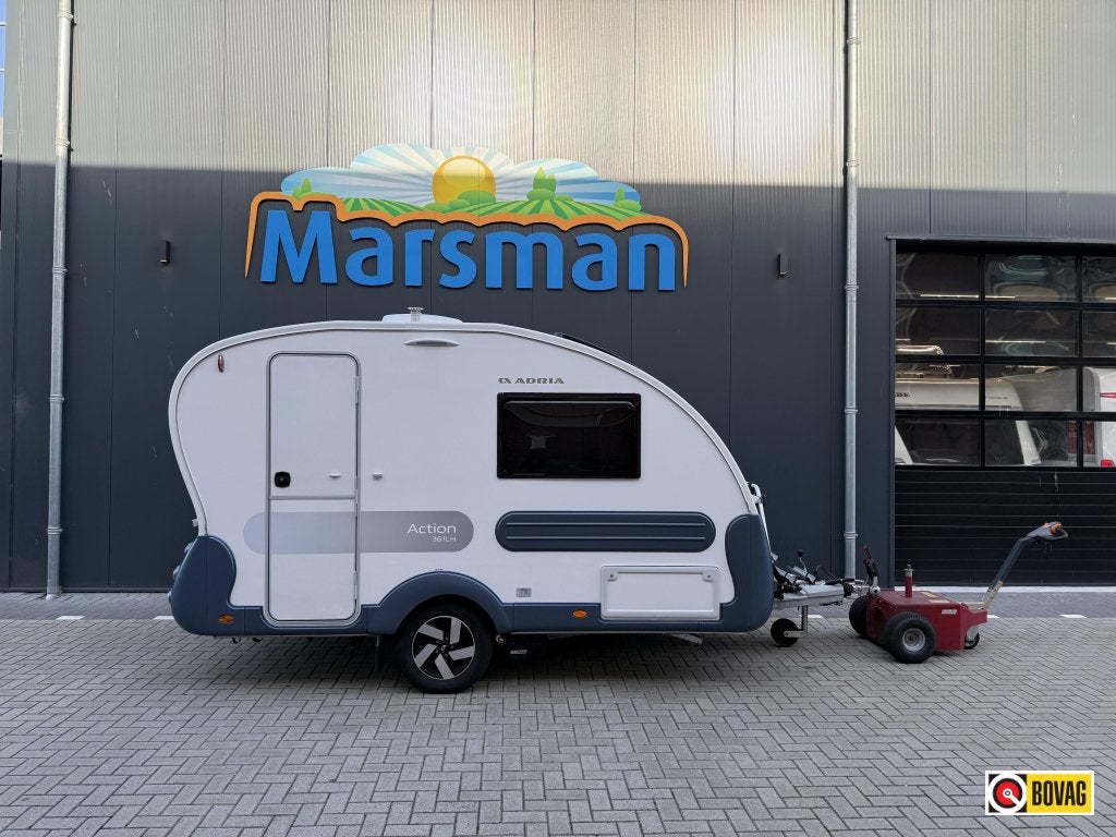 Adria Action 361 LH, Caravans en Kamperen, Standaardzit, Tot en met 2, 750 - 1000 kg, Adria