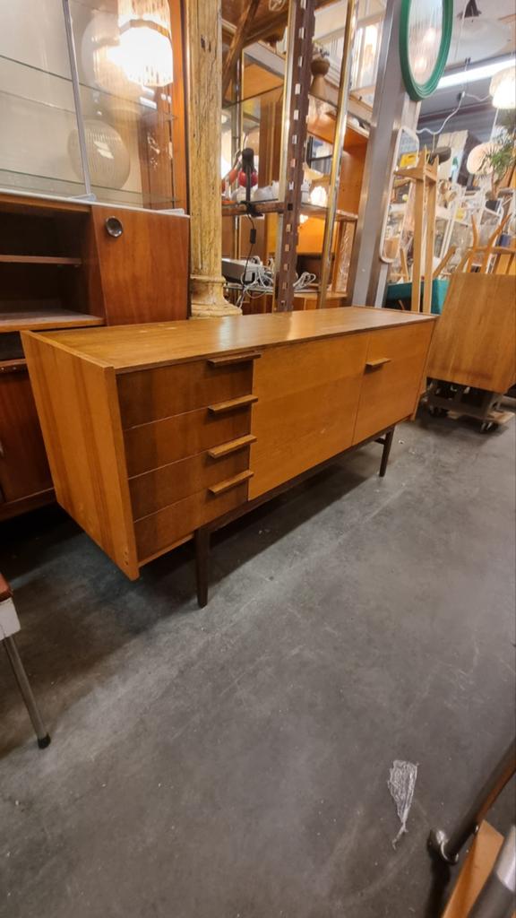 Vintage dressoir František Mezulanik jaren 60, Huis en Inrichting, Kasten | Dressoirs, Ophalen, ,, ,, ,