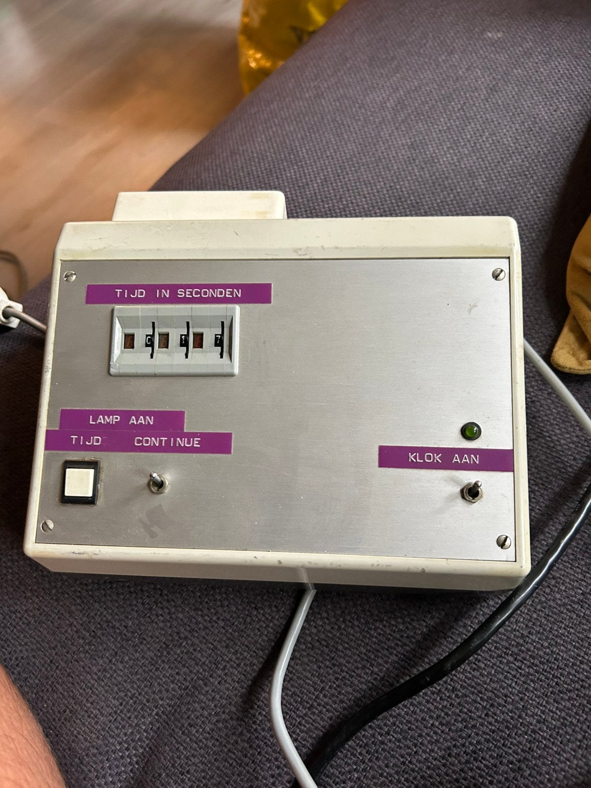 vintage doka-schakelklok, Ophalen, Zo goed als nieuw
