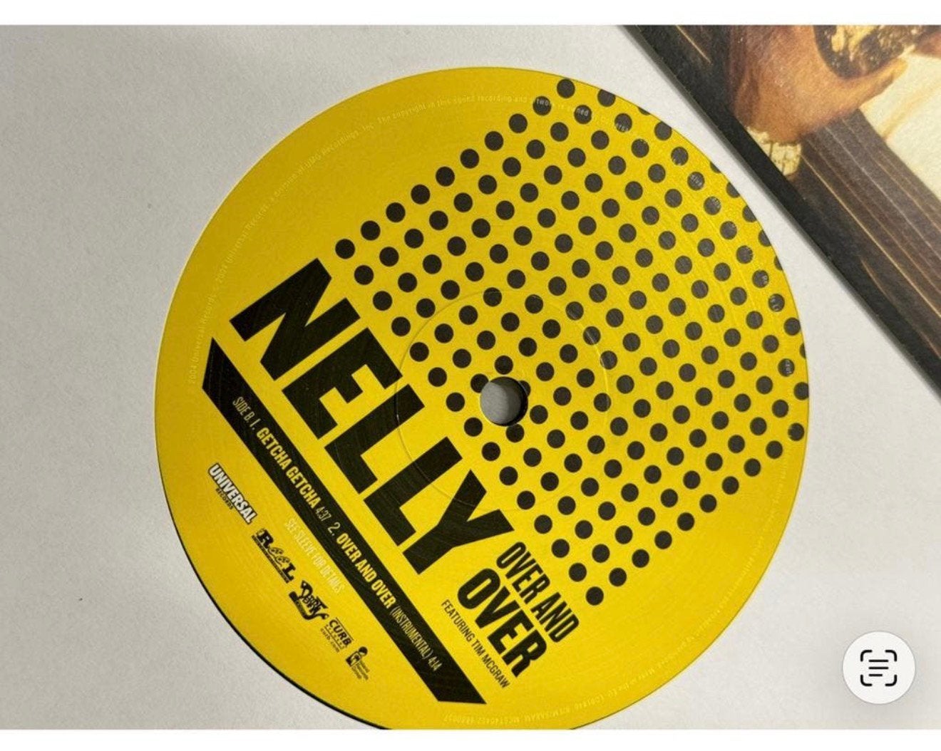 Nelly Featuring Tim McGraw - Over And Over (Vinyl) LP - 2004, Ophalen of Verzenden, Zo goed als nieuw, 12 inch