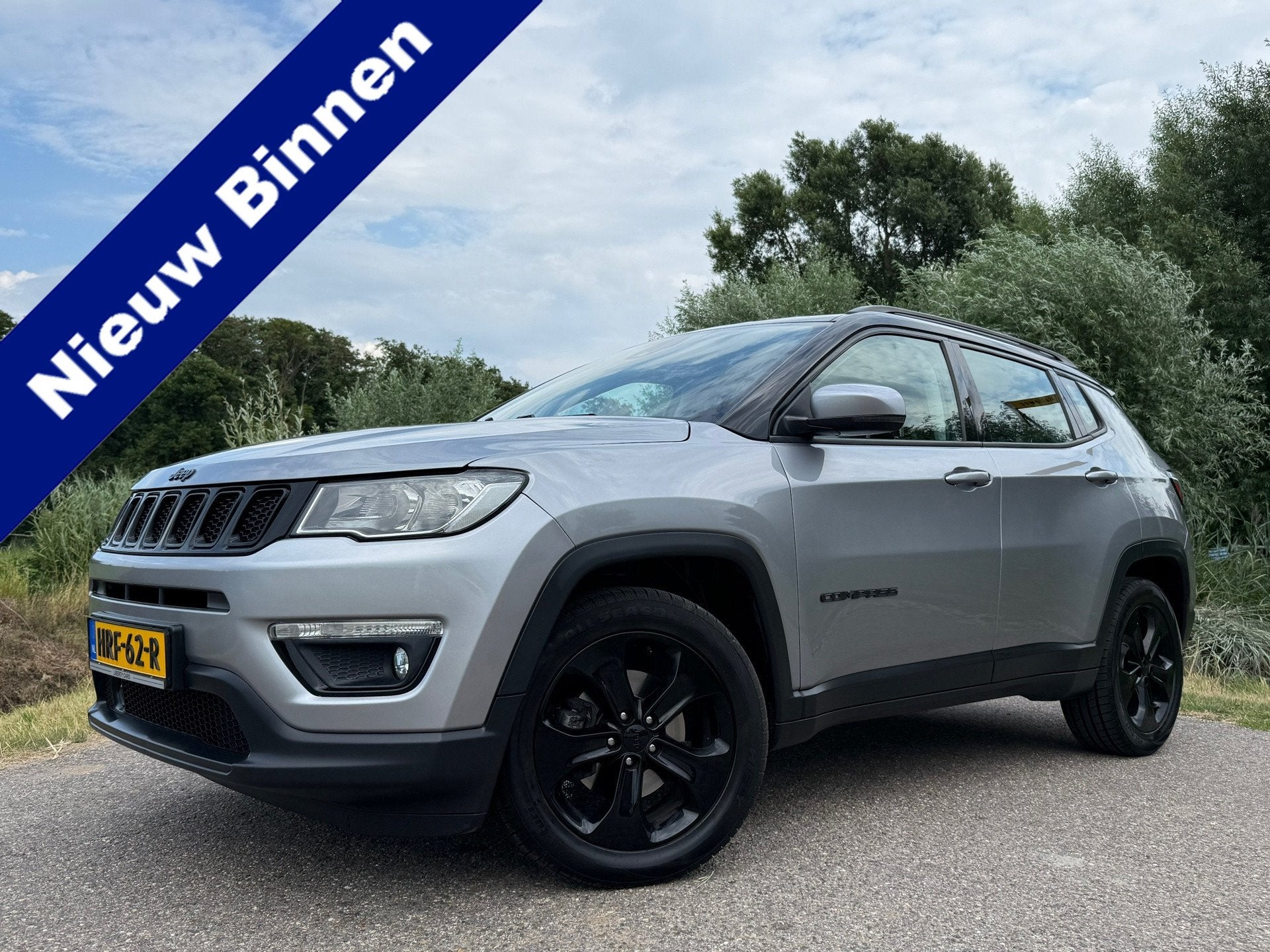 Jeep Compass 1.4 MultiAir Night Eagle | Camera | Apple CarPl, Auto's, Voorwielaandrijving, 450 kg, Gebruikt, 4 cilinders