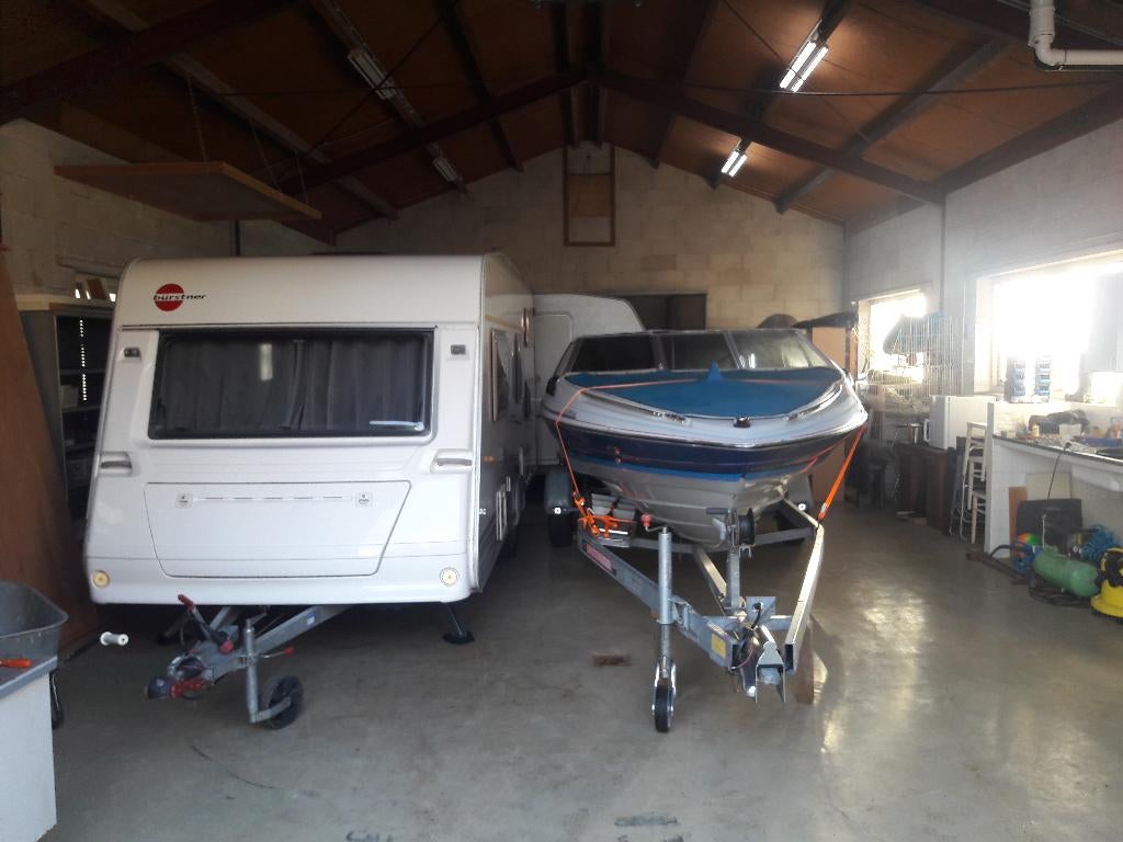 Bayliner 1950 Capri (1988) incl. trailer (lees goed), Ophalen, Gebruikt