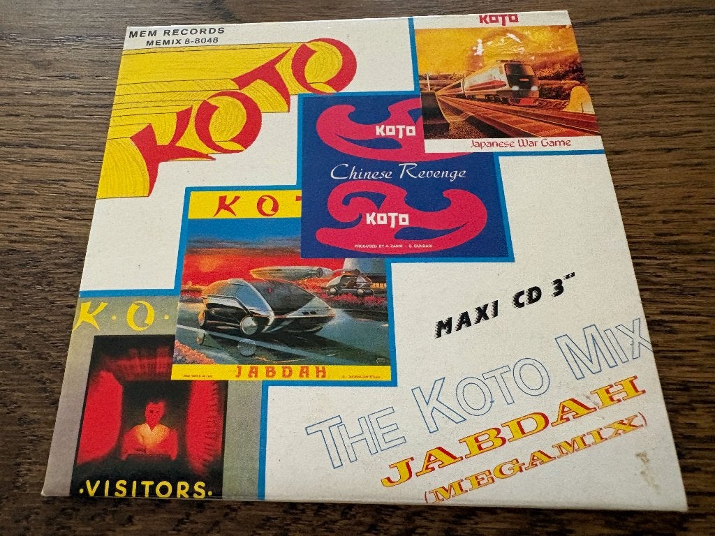 The Koto Mix Jabdah CD-single ITALO DISCO DANCE Megamix, Verzenden, Gebruikt, Disco