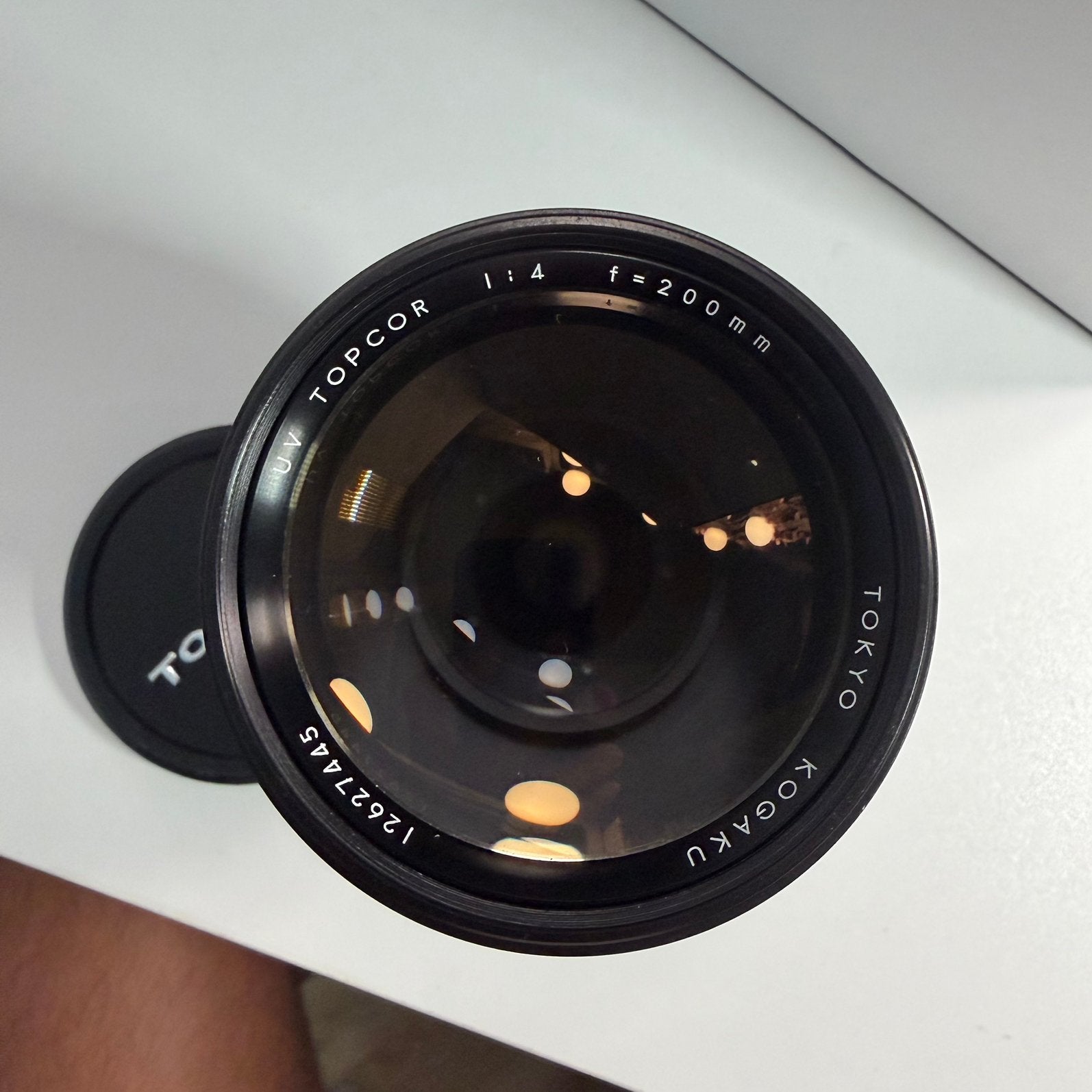 Topcor UV Topcor 200mm f/4 Telelens – Zeer nette staat, Audio, Tv en Foto, Fotografie | Lenzen en Objectieven, Ophalen of Verzenden