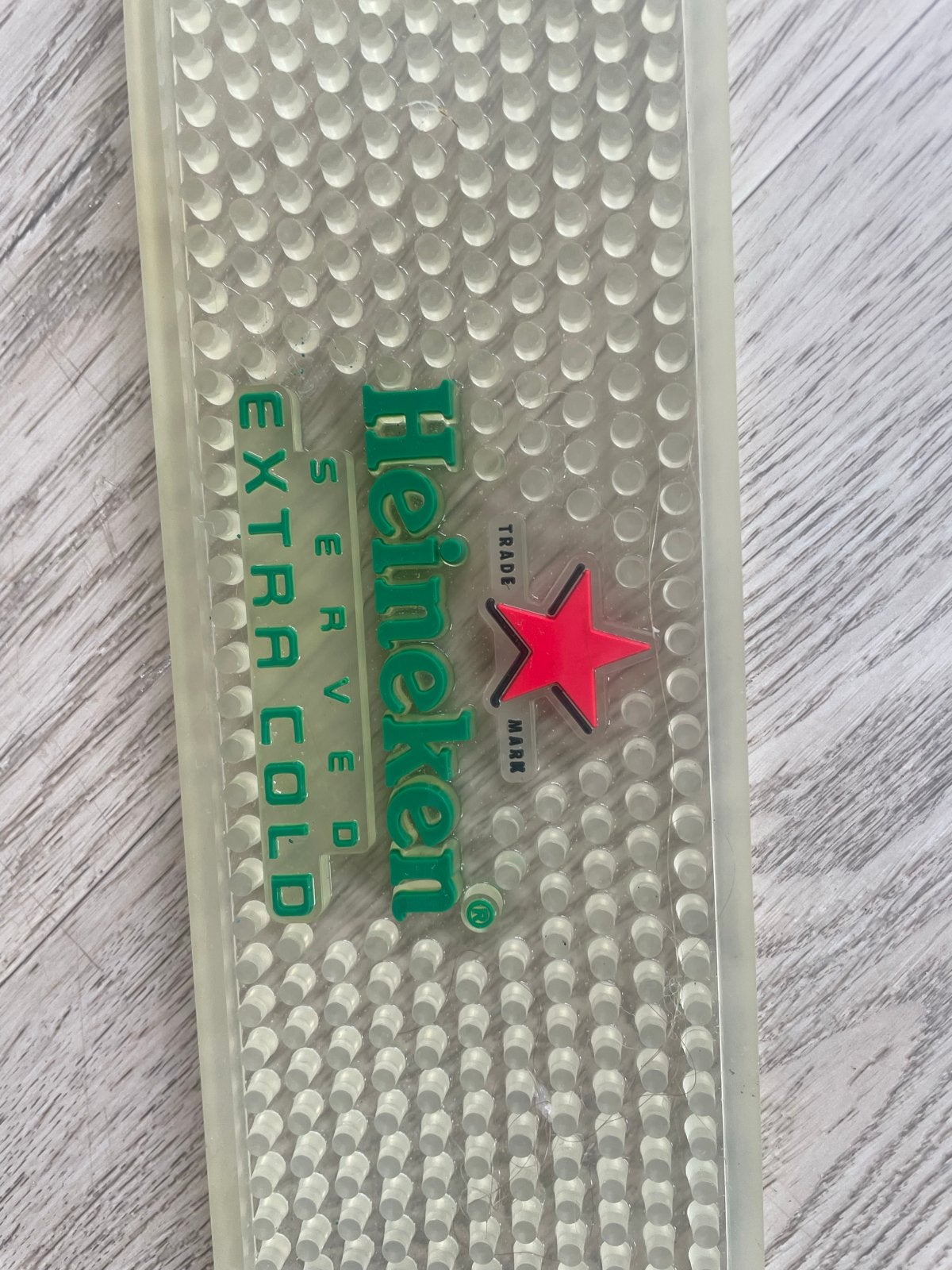 Heineken Bar Mat - Served Extra Cold, Verzamelen, Ophalen of Verzenden, Gebruikt, Overige typen, Heineken