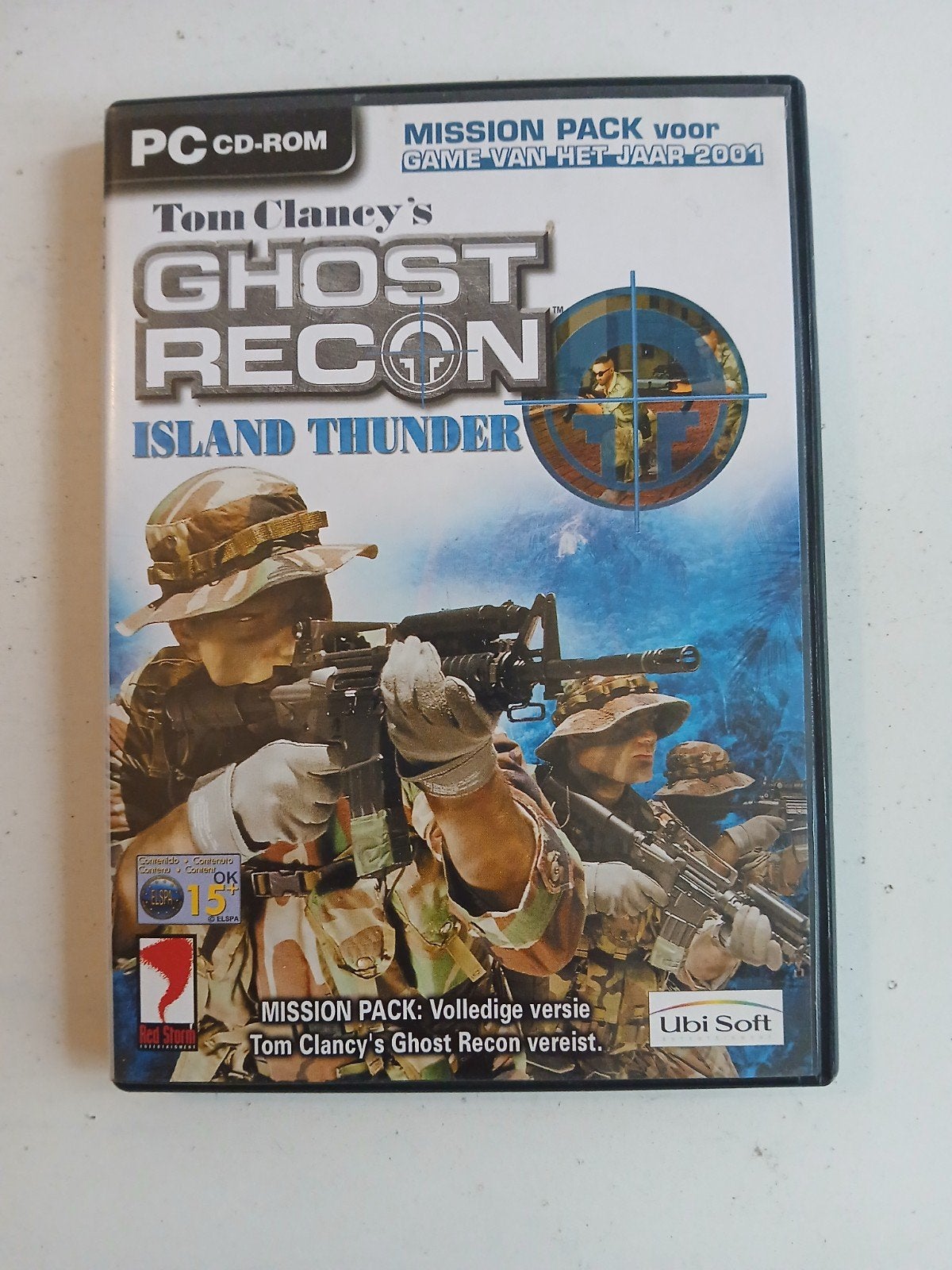 Tom Clancy's Ghost Recon Island Thunder PC CD-ROM, Spelcomputers en Games, Online, Gebruikt, Shooter, Ophalen of Verzenden