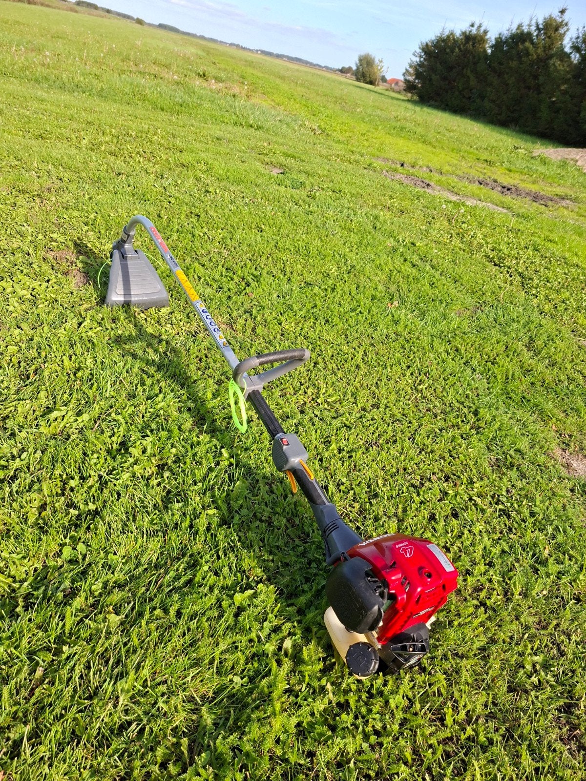 Honda UMS 425E Bosmaaier - Start & Maait Goed + Extra Draad, Ophalen, Gebruikt, 10 tot 30 cm, Benzine