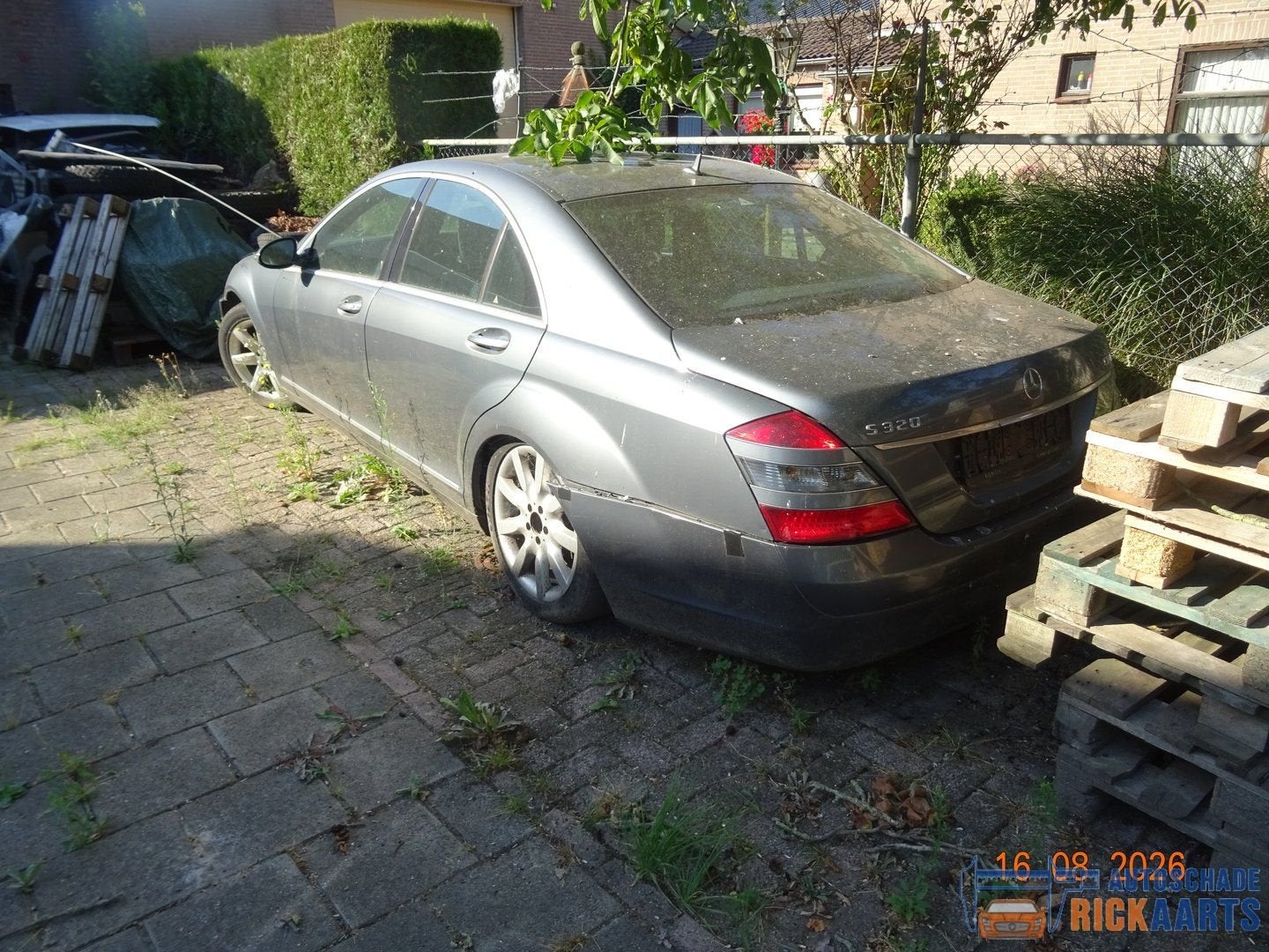Mercedes S klasse W221 320 cdi 2007, Gebruikt, -, Deur, Ophalen of Verzenden