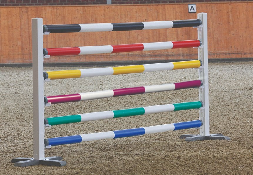 Onderhoudsvrije en veilige kunststof hindernisbalken 3m lang, Dieren en Toebehoren, Ophalen of Verzenden, Nieuw, Springen