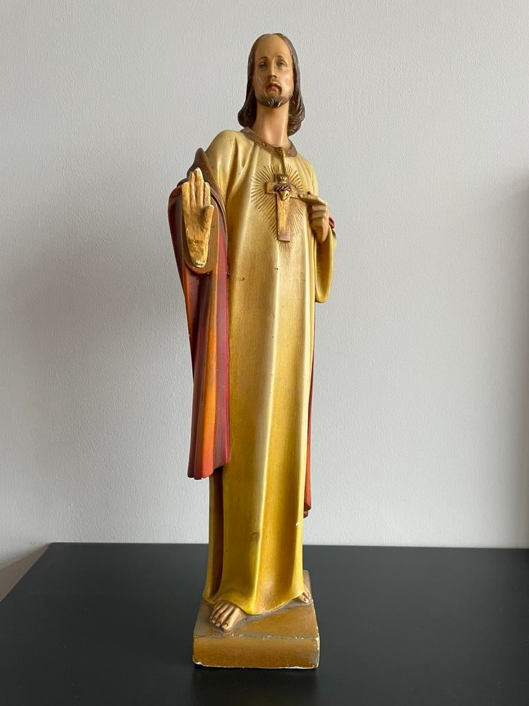 Jezus beeld, Antiek en Kunst, Antiek | Religie, Ophalen of Verzenden