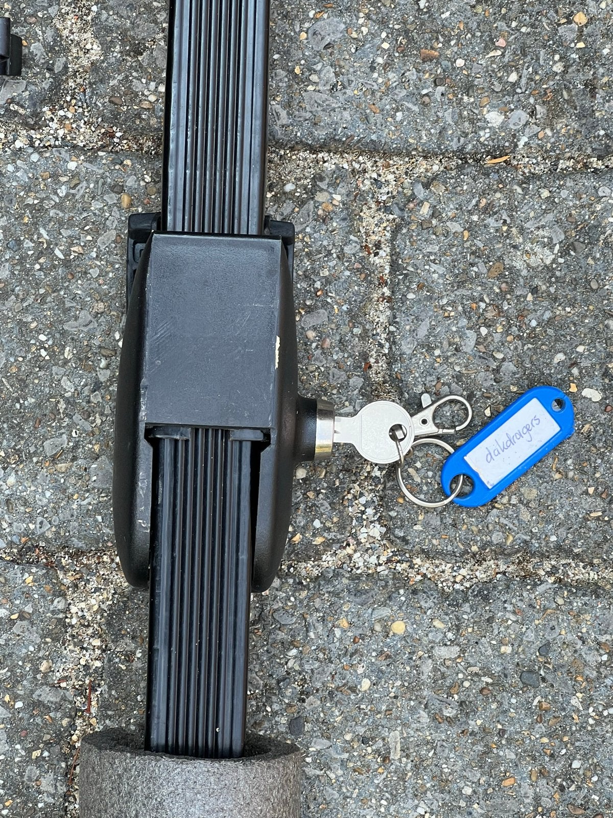 Afsluitbare dakdragers met surfmastklem en sleutels, Auto diversen, Dakdragers, Ophalen, Gebruikt