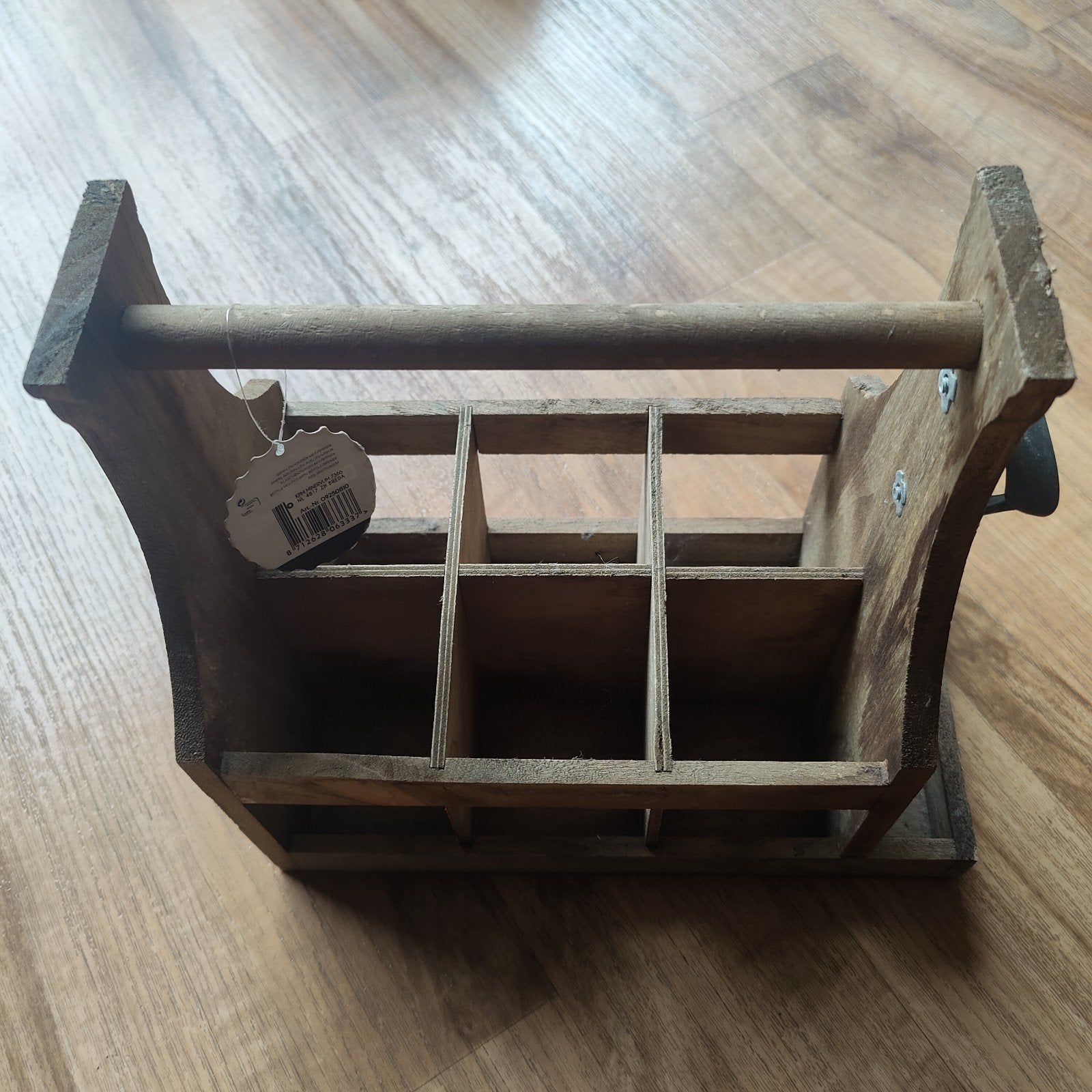 Houten bierdrager, Ophalen, Gebruikt