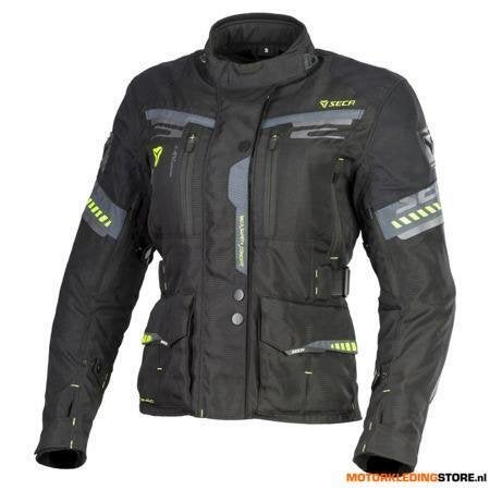 SECA Arrakis II Dames Motorjas, Zwart, Motoren, Kleding | Motorkleding, Nieuw met kaartje, Ophalen of Verzenden