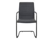 Vergaderstoel slede vergaderstoelen zwarte stof, Overige kleuren, Nieuw, Ophalen of Verzenden, Stof