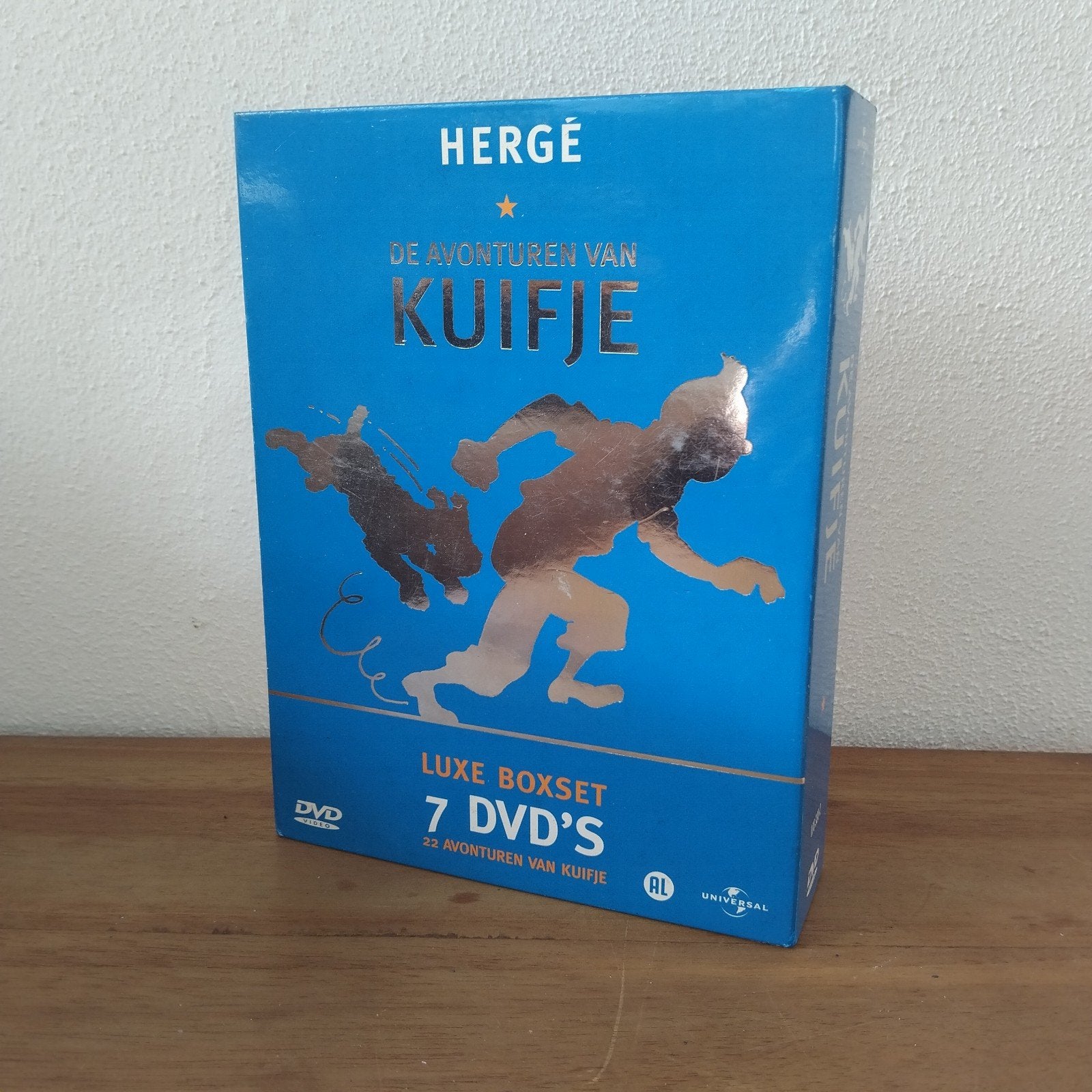 Kuifje luxe boxset 7 dvds, Alle leeftijden, Ophalen of Verzenden, Zo goed als nieuw, Europees