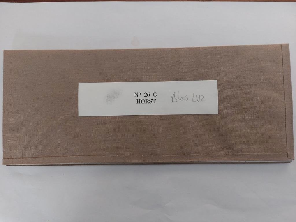 26G Stafkaart uit 1962 Horst met o.a. 's Heerenloo en Nulde, Departement defensie, Ophalen of Verzenden, 1800 tot 2000, Nederland