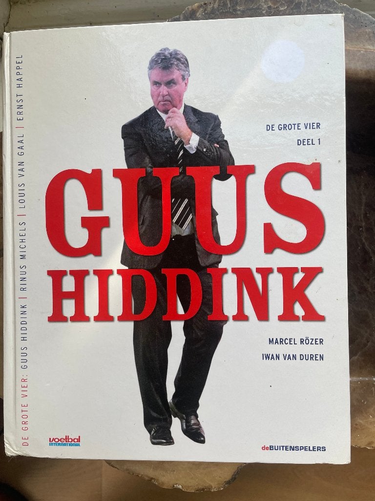 De Grote Vier: Hiddink en Michels, Zo goed als nieuw, Balsport, Iwan van Duren, Marcel Rözer en Bas Barkman, Ophalen of Verzenden