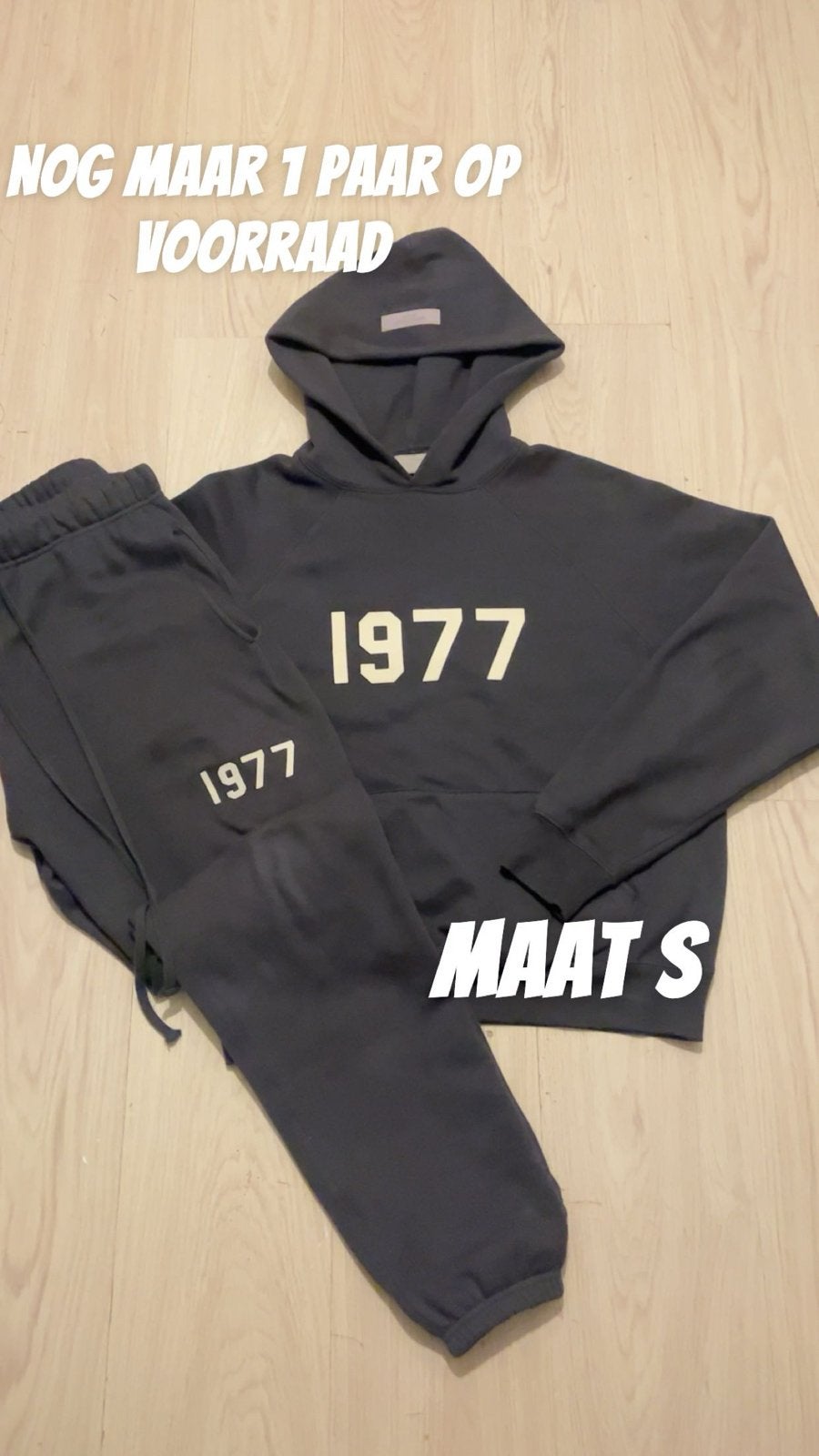 Fear of God Essentials 1977 Trainingspak - Maat S, Ophalen of Verzenden, Nieuw