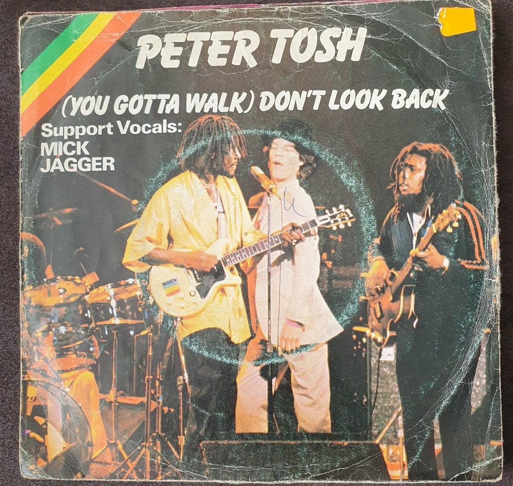 Peter Tosh & Mick Jagger - Don't look Back, Gebruikt, Verzenden, 7 inch, Fotohoes
