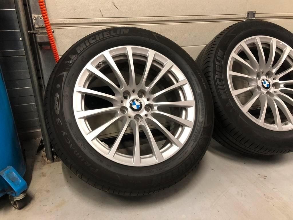 18inch Originele BMW Style 619 Velgen! A-Merk Banden! 5x112, 18 inch, -, -, Banden en Velgen