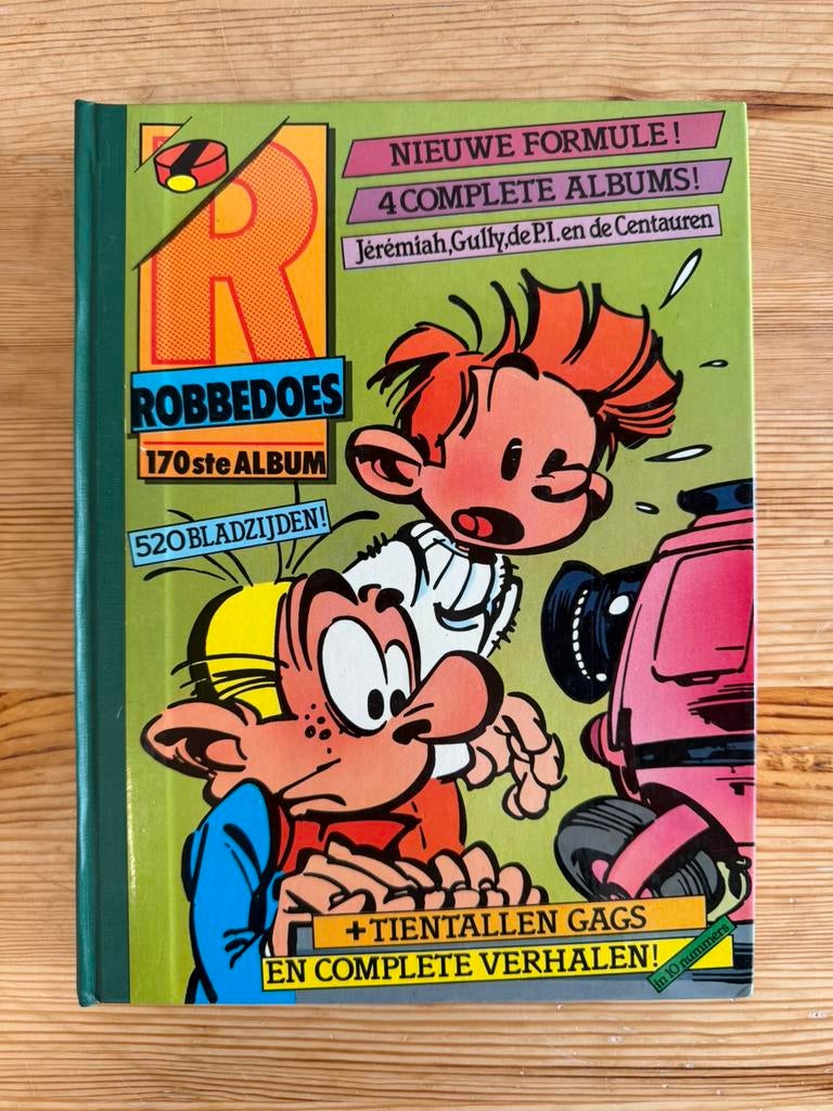 Robbedoes Album 170ste, Ophalen, Zo goed als nieuw, Cartoons