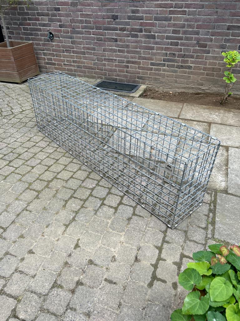 Steenkorf / Schanskorf 162x46x31 cm, Ophalen, Gebruikt, IJzer, Overige typen