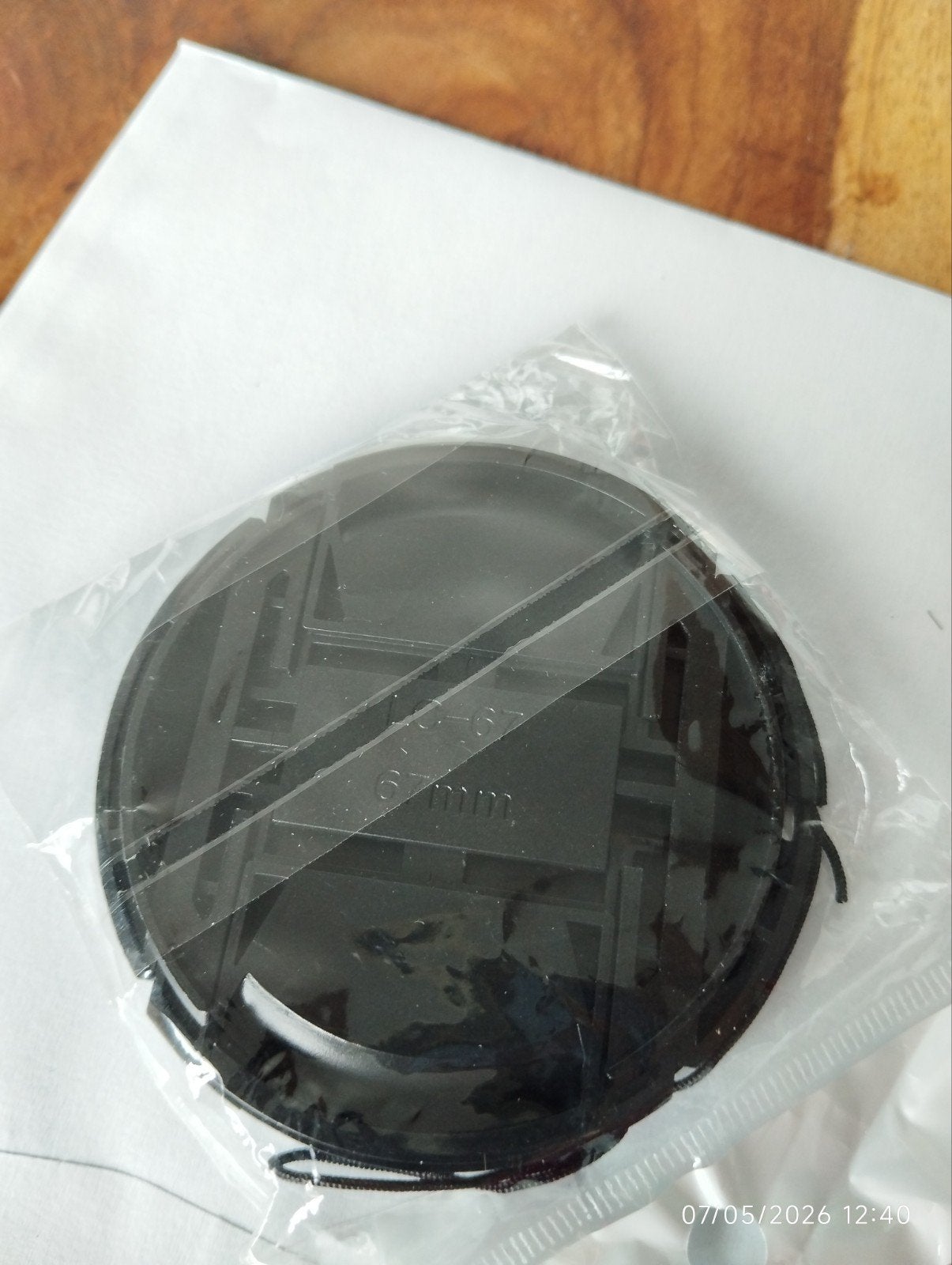 Nieuwe lensdop 67mm met koordje, Audio, Tv en Foto, Fotografie | Lenzen en Objectieven, Overige merken, Nieuw, Ophalen of Verzenden