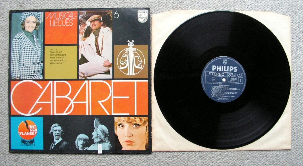 Cabaret 6 - Musical-Liedjes 6 nrs LP 1977 ZGAN, LP, Musical, Ophalen of Verzenden, Zo goed als nieuw