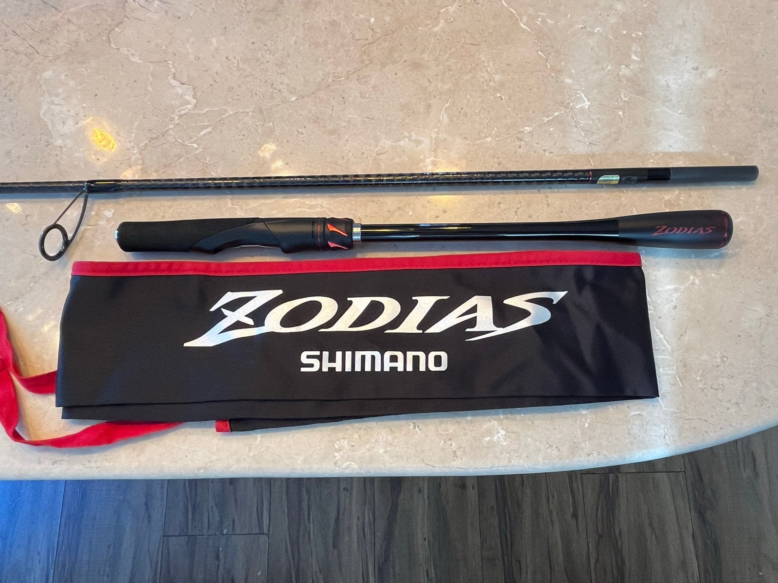 Shimano Zodias 270H 7’0” 10-30g - Zo goed als nieuw, Watersport en Boten, Ophalen, Zo goed als nieuw, Werphengel